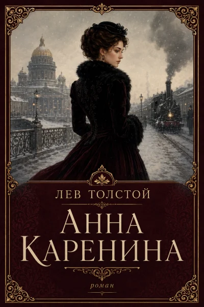 Обложка книги «Анна Каренина»