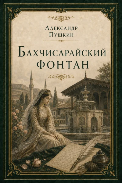Обложка книги «Бахчисарайский фонтан»