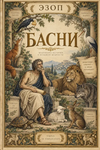 Обложка книги «Басни»