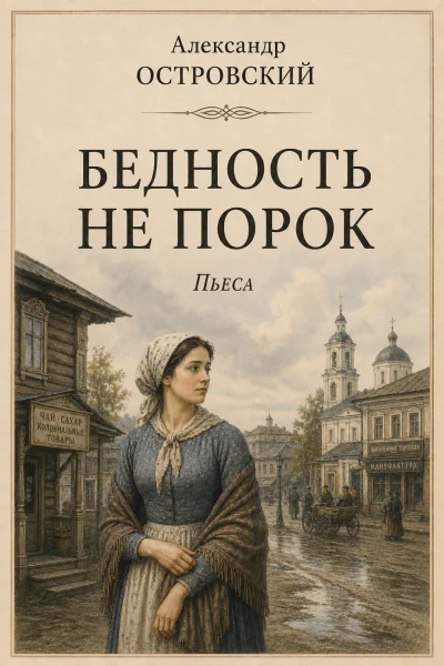 Обложка книги «Бедность не порок»