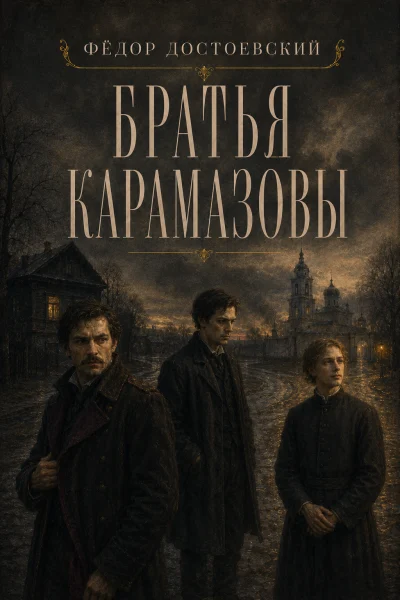 Обложка книги «Братья Карамазовы»