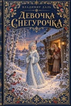 Обложка книги «Девочка Снегурочка»