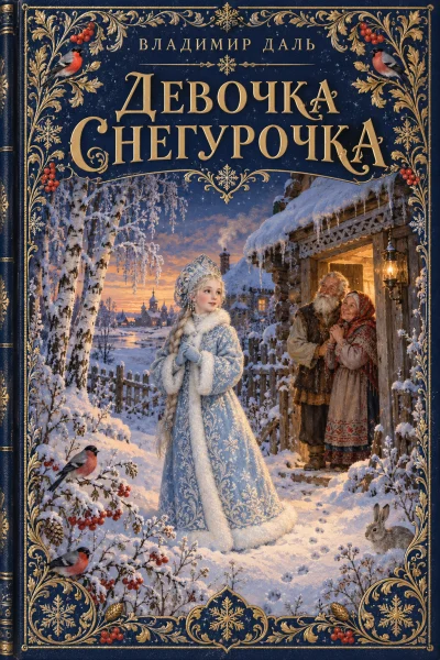 Обложка книги «Девочка Снегурочка»