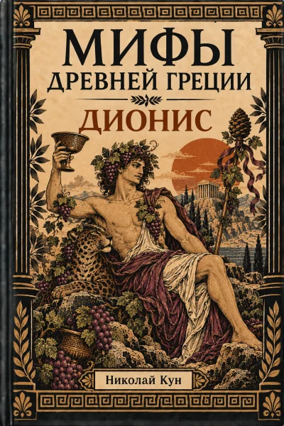 Обложка книги «Дионис. Мифы Древней Греции»