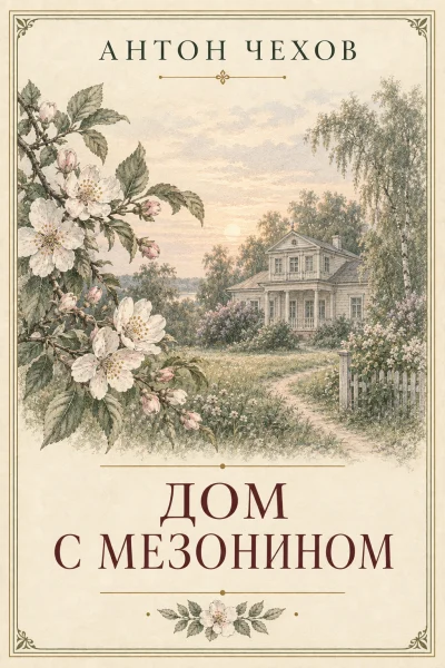 Обложка книги «Дом с мезонином»