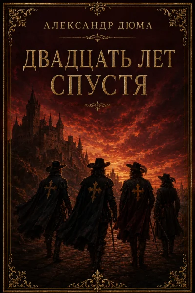 Обложка книги «Двадцать лет спустя»