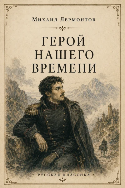 Обложка книги «Герой нашего времени»