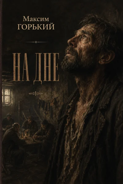 Обложка книги «На дне»