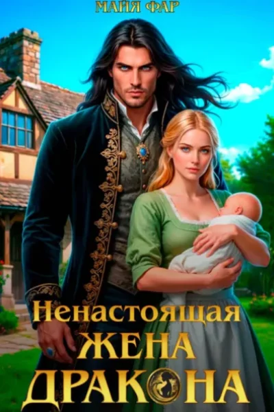 Обложка книги «Ненастоящая жена дракона»