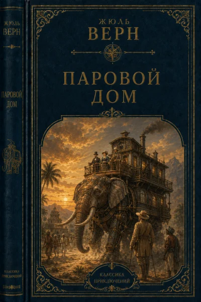 Обложка книги «Паровой дом»