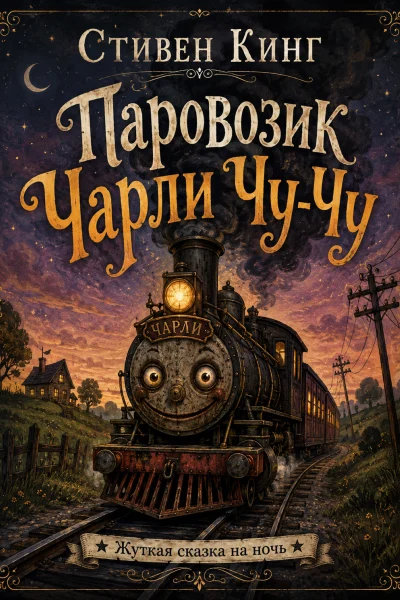 Обложка книги «Паровозик Чарли Чух-Чух»
