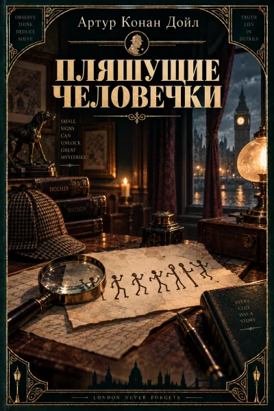 Обложка книги «Пляшущие человечки»
