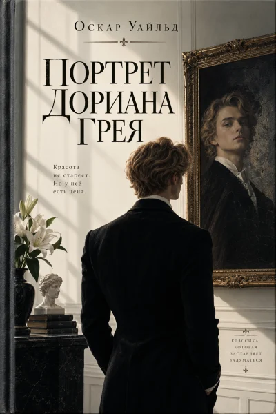 Обложка книги «Портрет Дориана Грея»