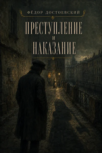 Обложка книги «Преступление и наказание»