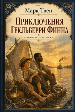 Обложка книги «Приключения Гекльберри Финна»
