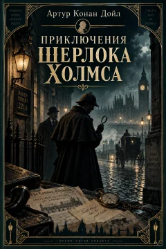 Обложка книги «Приключения Шерлока Холмса»