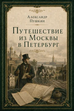 Обложка книги «Путешествие из Москвы в Петербур»