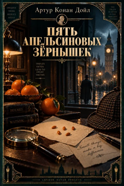 Обложка книги «Пять апельсиновых зернышек»