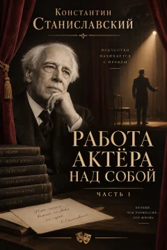 Обложка книги «Работа актера над собой в 2 ч. Часть 1»