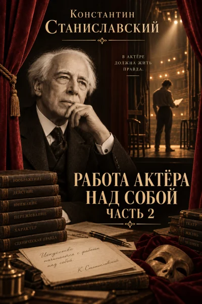 Обложка книги «Работа актера над собой в 2 ч. Часть 2»