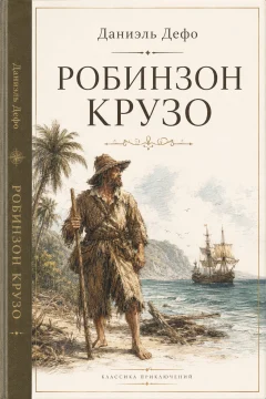 Обложка книги «Робинзон Крузо»