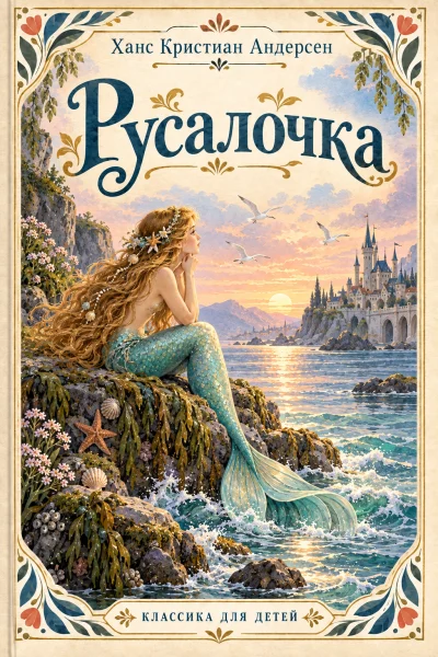Обложка книги «Русалочка»