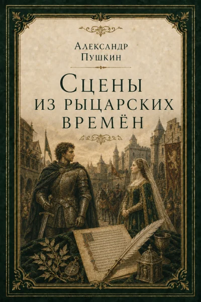 Обложка книги «Сцены из рыцарских времён»