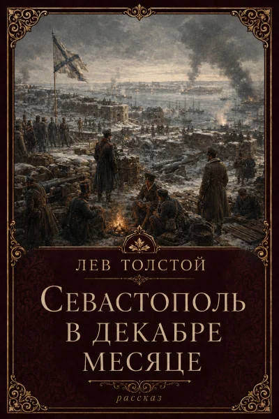 Обложка книги «Севастополь в декабре месяце»