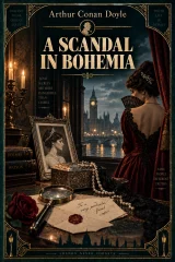 Обложка книги «Скандал в Богемии»
