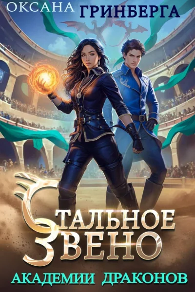Обложка книги «Стальное звено Академии Драконов»
