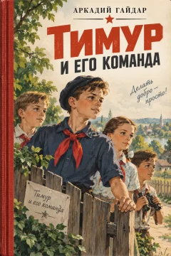 Обложка книги «Тимур и его команда»