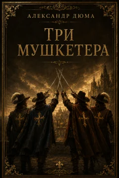 Обложка книги «Три мушкетера»