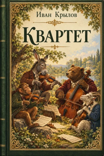 Обложка книги «Квартет»