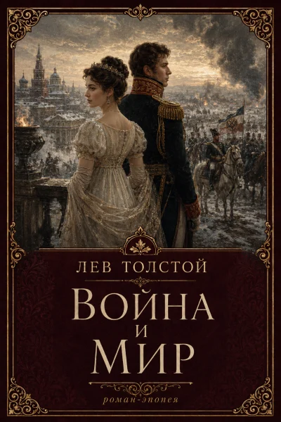 Обложка книги «Война и мир»
