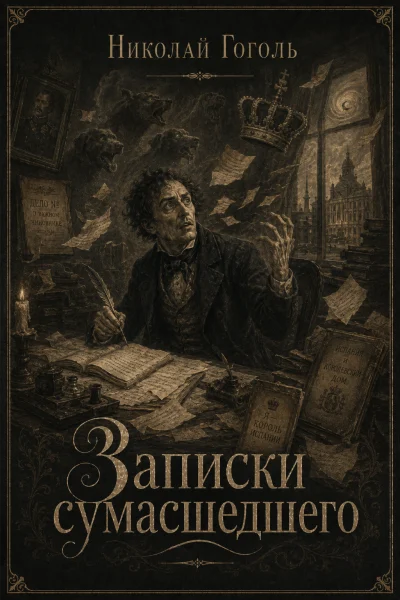 Обложка книги «Записки сумасшедшего»