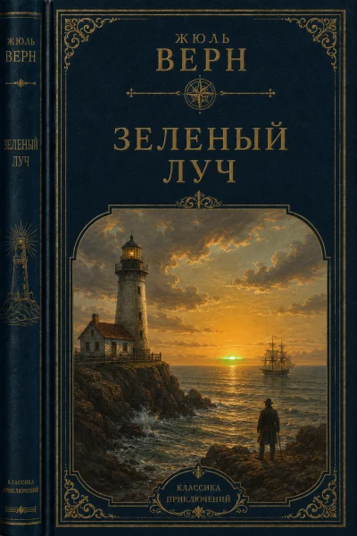 Обложка книги «Зеленый луч»