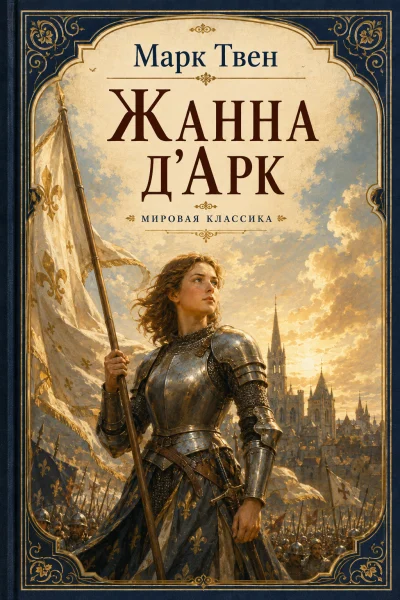 Обложка книги «Жанна д'Арк»