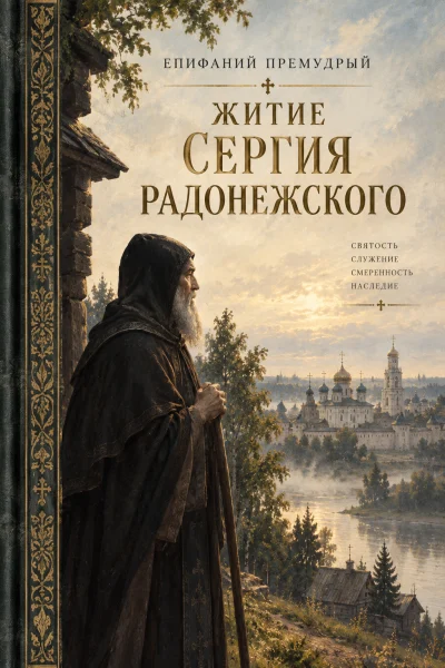 Обложка книги «Житие Сергия Радонежского»