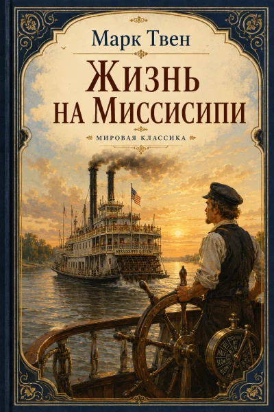 Обложка книги «Жизнь на Миссисипи»