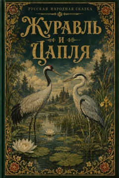 Обложка книги «Журавль и цапля»