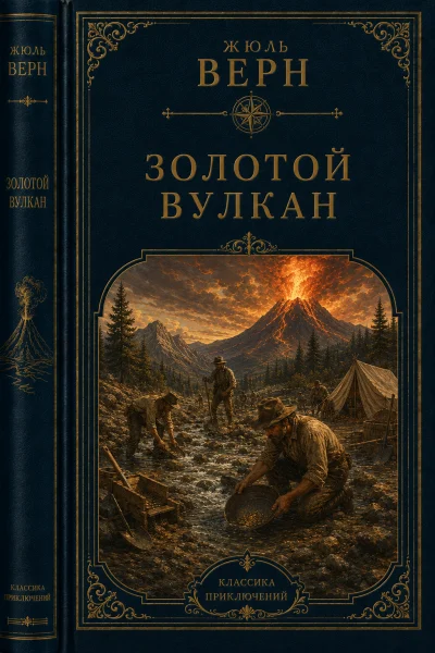 Обложка книги «Золотой вулкан»